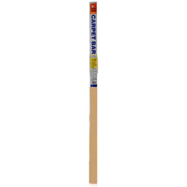 Thermwell Products H176UF-3 1.44 x 0.5 in. x 3 ft. Oak Unfinished Wood Carpet Bar 767764 - main